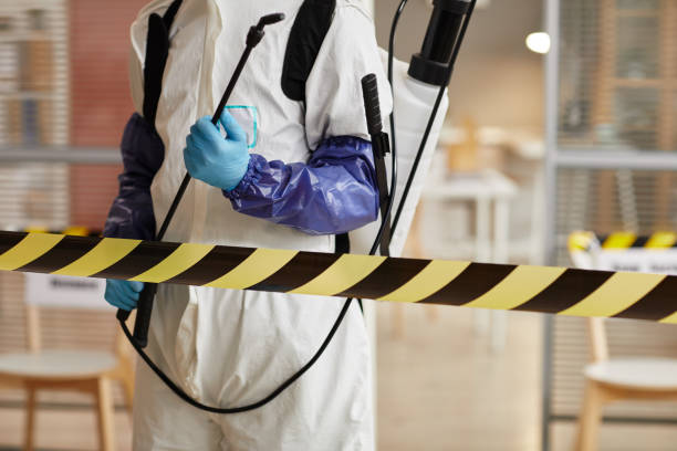 Professional Biohazard technician working in Comstock, NE
